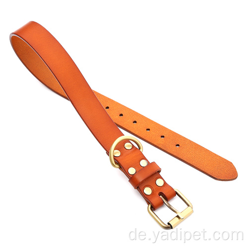 OEM Leder Hundehalsband Echtes Leder